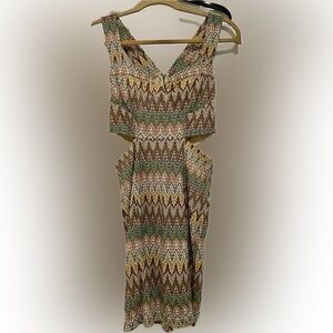 Ark & co. Multicolored Mini Cocktail dress